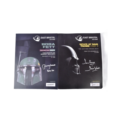 727 - Star Wars - x2 East Bristol Auctions Ltd auction catalogues for special Star Wars auctions; The Esta... 