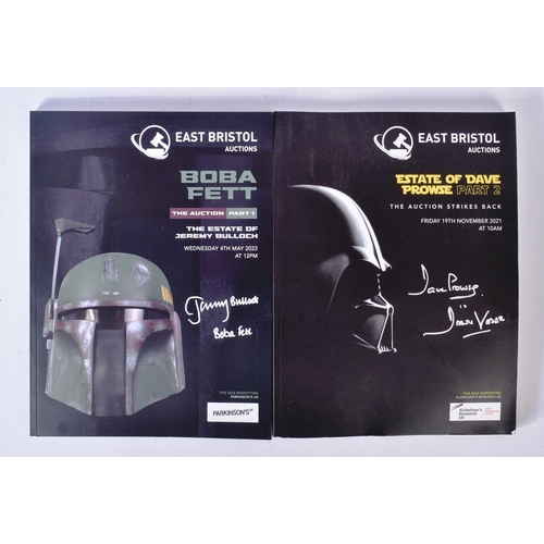 727 - Star Wars - x2 East Bristol Auctions Ltd auction catalogues for special Star Wars auctions; The Esta... 