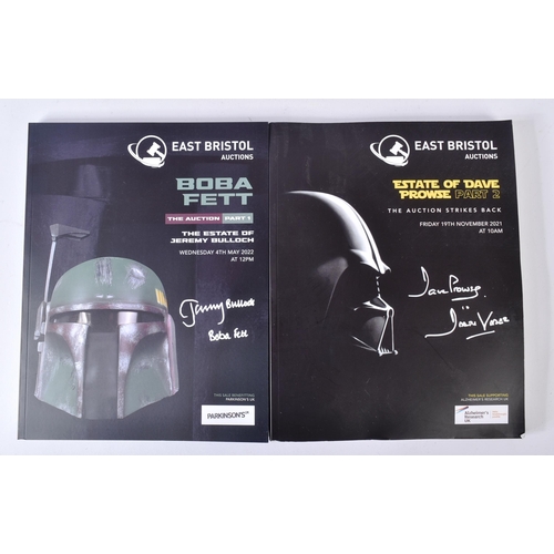 727 - Star Wars - x2 East Bristol Auctions Ltd auction catalogues for special Star Wars auctions; The Esta... 