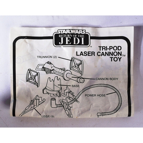 728 - Star Wars - Minirigs - x3 original vintage Kenner / Palitoy made action figure playsets 'Mini-rigs'.... 