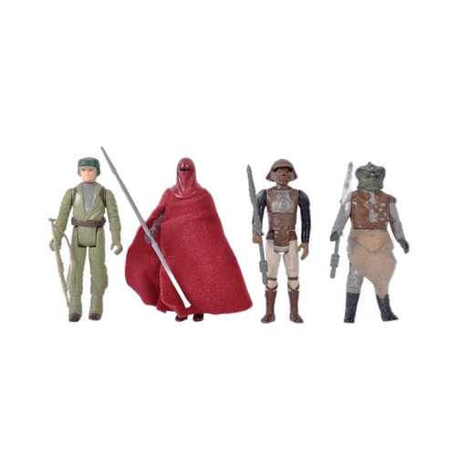729 - Star Wars  - a collection of x4 original vintage Kenner / Palitoy made Star Wars action figures. Inc... 