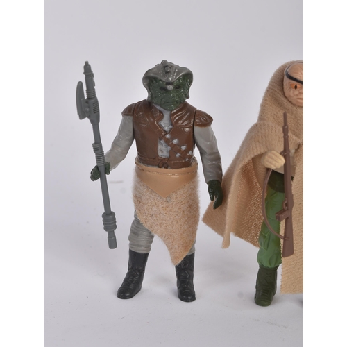 736 - Star Wars  - a collection of x4 original vintage Kenner / Palitoy made Star Wars action figures. Inc... 