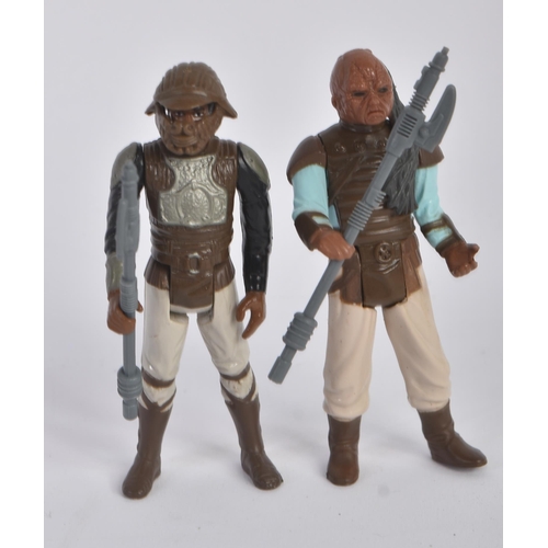 736 - Star Wars  - a collection of x4 original vintage Kenner / Palitoy made Star Wars action figures. Inc... 