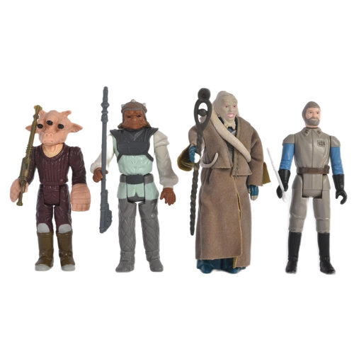 741 - Star Wars  - a collection of x4 original vintage Kenner / Palitoy made Star Wars action figures. Inc... 