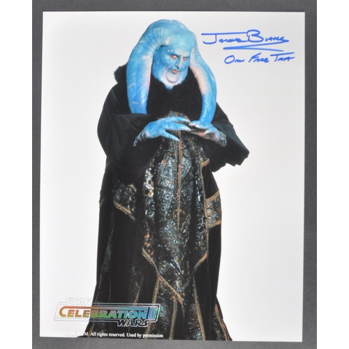 742 - Star Wars - Celebration II - Jerome Blake (Orn Free Taa) - autographed official 8x10
