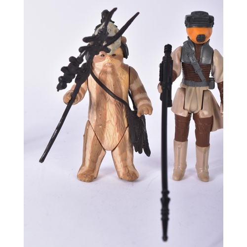 748 - Star Wars  - a collection of x4 original vintage Kenner / Palitoy made Star Wars action figures. Inc... 