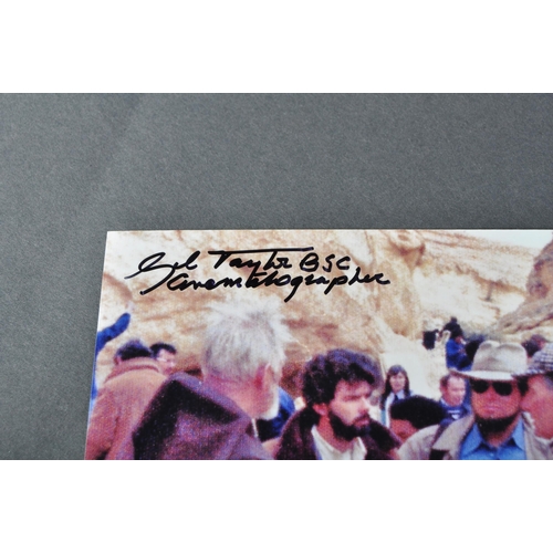 749 - Star Wars - A New Hope - Gary Kurtz (1940-2014 - Producer) and Gilbert ' Gil ' Taylor (1914-2013 - C... 