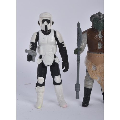 753 - Star Wars - a collection of x4 original vintage Kenner / Palitoy made Star Wars action figures. Incl... 