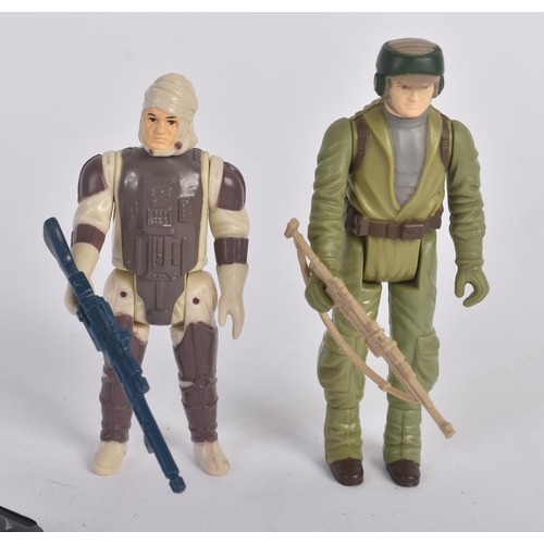 754 - Star Wars  - a collection of x4 original vintage Kenner / Palitoy made Star Wars action figures. Inc... 