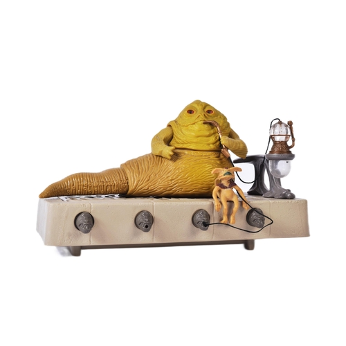 755 - Star Wars - an original vintage 1980s Kenner / Palitoy made action figure playset ' Jabba The Hutt A... 
