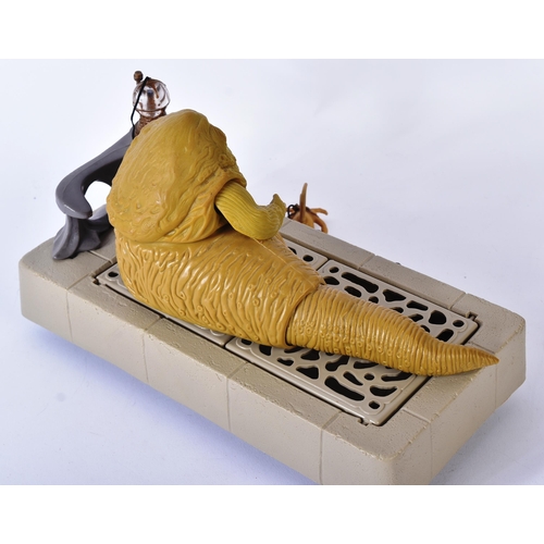 755 - Star Wars - an original vintage 1980s Kenner / Palitoy made action figure playset ' Jabba The Hutt A... 
