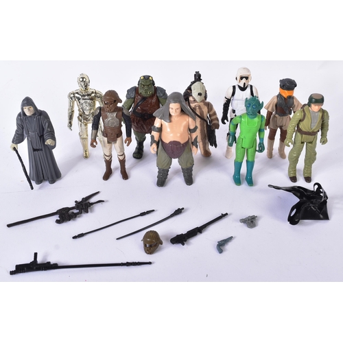 776 - Star Wars - a collection of x10 original vintage Kenner / Palitoy made Star Wars action figures, com... 