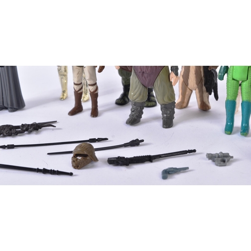 776 - Star Wars - a collection of x10 original vintage Kenner / Palitoy made Star Wars action figures, com... 