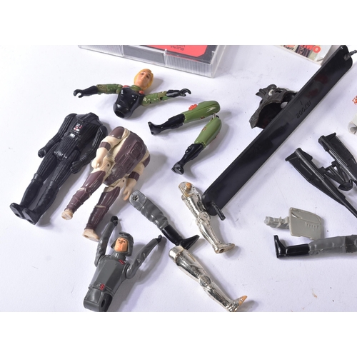 785 - Star Wars - a collection of original vintage Kenner / Palitoy made action figure and playset accesso... 
