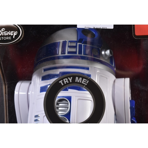 801 - Star Wars - a Disney Store Exclusive R2D2 Astromech Droid talking droid figure. With 20+ Sound Effec... 