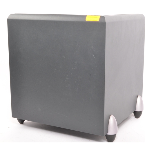 A KEF Audio PSW 2000 active floor standing subwoofer bass speaker