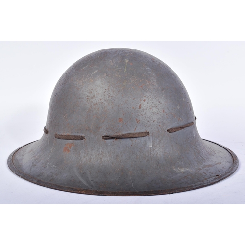 193 - A WWII Second World War British Home Front Zuckerman helmet denoting to ' Street Fire Party ' (S.F.P... 