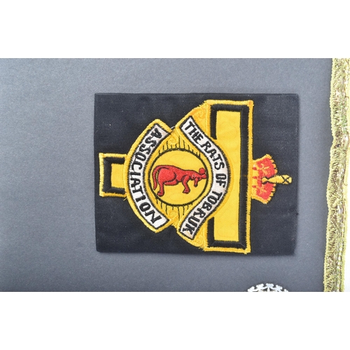 198 - Desert Rats - a collection of WWII Second World War interest items related to the Desert Rats. Compr... 