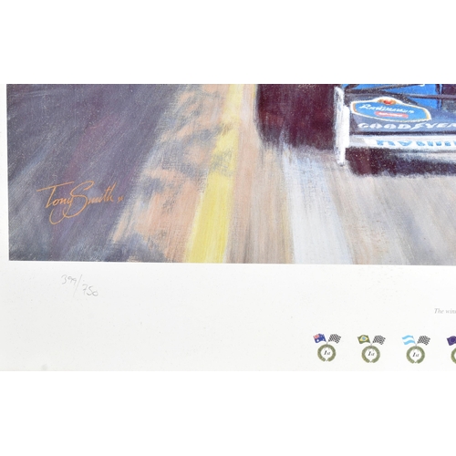 213 - Formula One / F1 Racing - Tony Smith - Damon's Dream - Limited Edition signed print of the FIA Formu... 