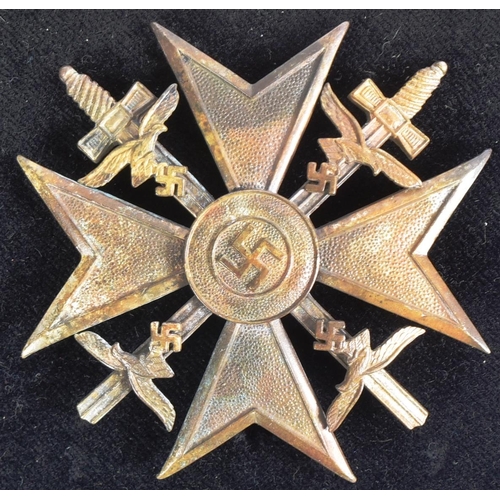 232 - Spanish Civil War - a WWII Second World War Third Reich Nazi German Condor Legion Bravery Cross meda... 