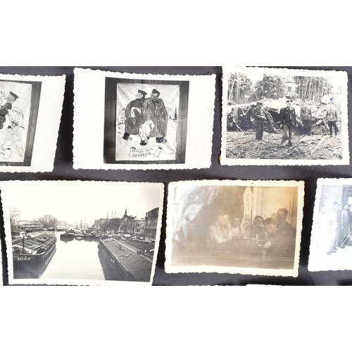 233 - Approximately fifty small photographs dated c1939-1942 depicting various German scenes and figures d... 