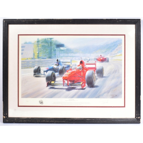 337 - Formula One / Racing - Tony Smith - Eager Eddie - Limited Edition signed print of the Japanese Grand... 