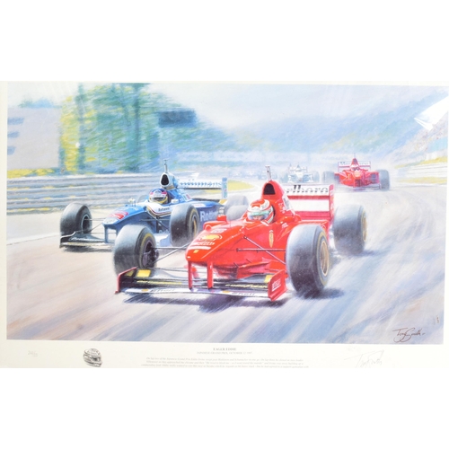 337 - Formula One / Racing - Tony Smith - Eager Eddie - Limited Edition signed print of the Japanese Grand... 