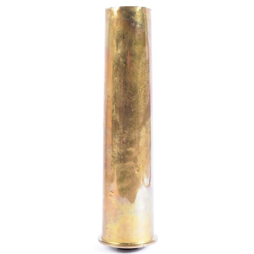 339 - A 19th Century British 12 Pounder Naval Gun MK1 cartridge case. Marked for RL Royal Laboratories, Wo... 