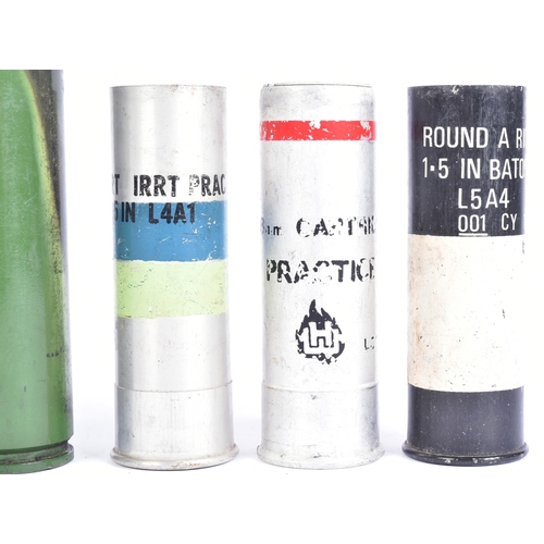 364 - A collection of inert British Military cannon rounds to include 25 and 30mm examples, a pom pom / 1 ... 