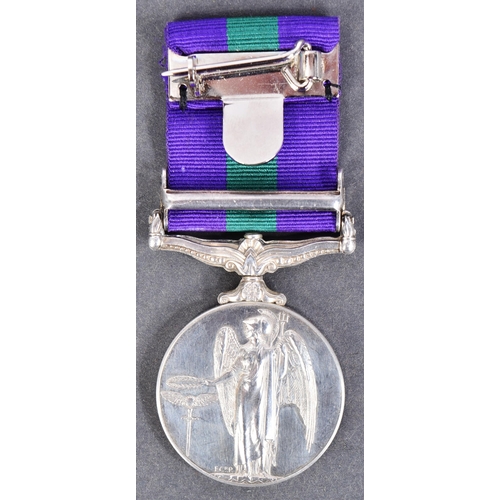 437 - A George IV General Campaign Service Medal for one 14186816 Gunner B. Perrin of the Royal Artillery.... 