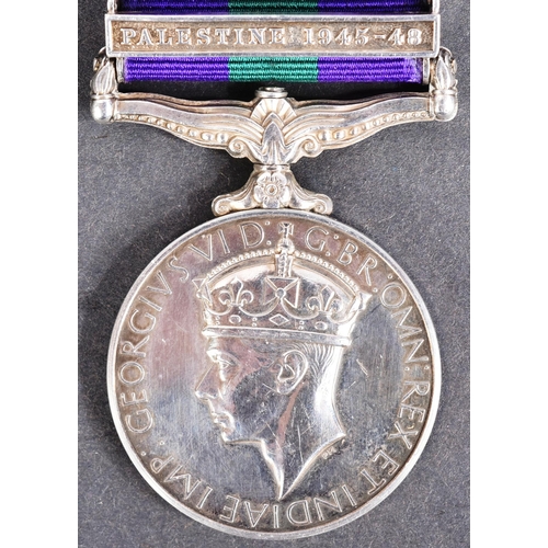 437 - A George IV General Campaign Service Medal for one 14186816 Gunner B. Perrin of the Royal Artillery.... 