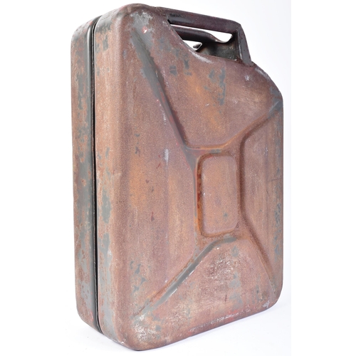 475 - A WWII Second World War Third Reich Nazi German Waffen SS 20 litre jerry can. Imprinted on the front... 