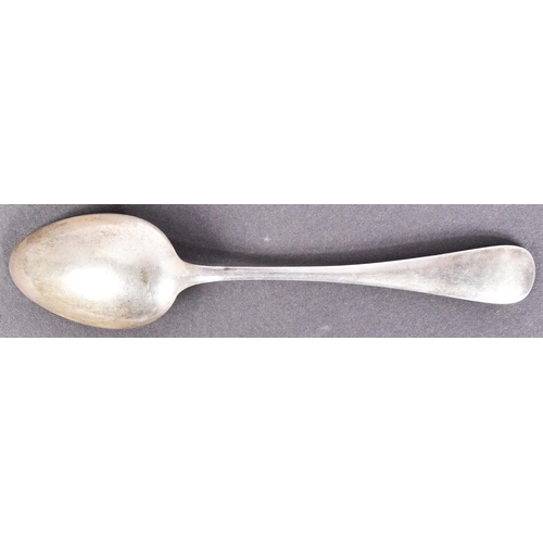 477 - A WWII Second World War Third Reich Nazi German Luftwaffe officers mess / canteen spoon. The handle ... 