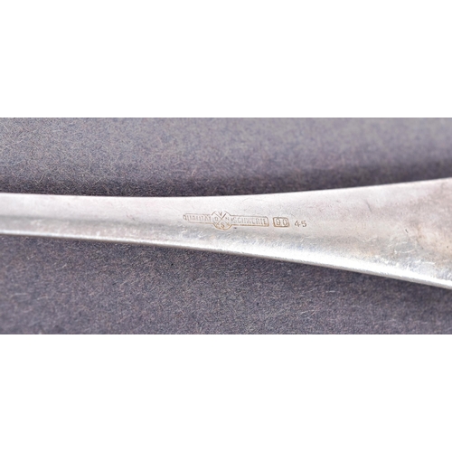 477 - A WWII Second World War Third Reich Nazi German Luftwaffe officers mess / canteen spoon. The handle ... 