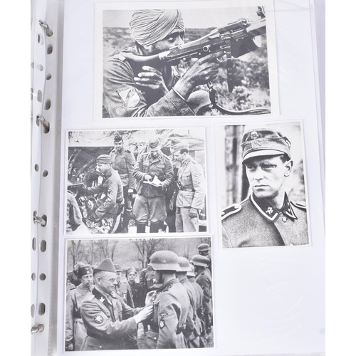 85 - A large collection of assorted WWII Second World War Third Reich Nazi German photographs / propagand... 