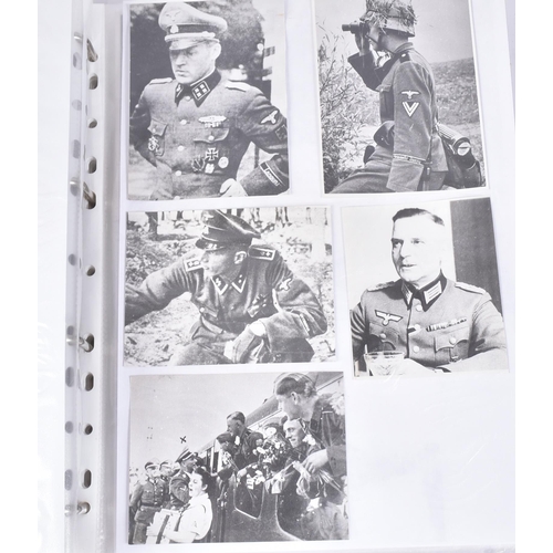 85 - A large collection of assorted WWII Second World War Third Reich Nazi German photographs / propagand... 