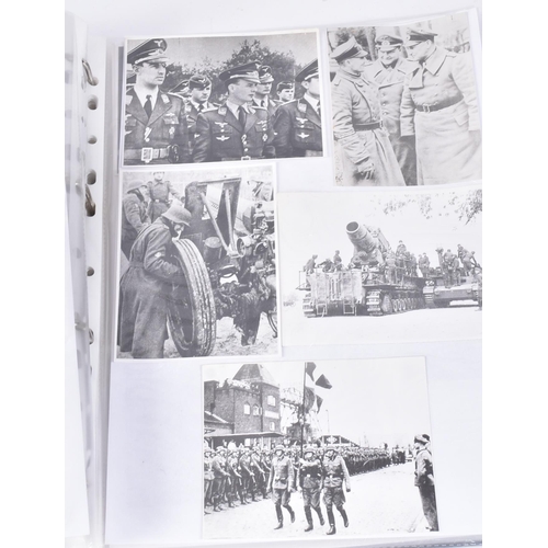 85 - A large collection of assorted WWII Second World War Third Reich Nazi German photographs / propagand... 