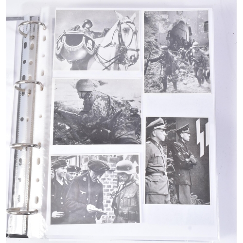 85 - A large collection of assorted WWII Second World War Third Reich Nazi German photographs / propagand... 