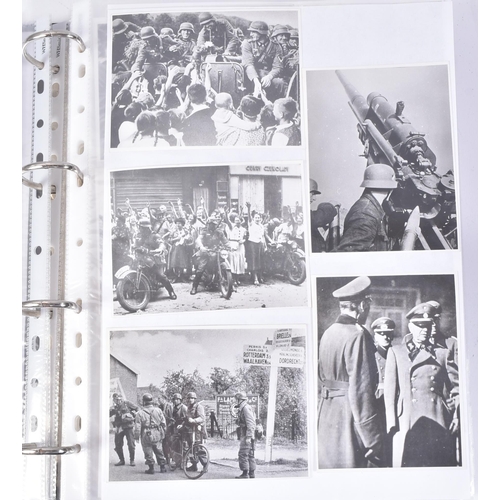 85 - A large collection of assorted WWII Second World War Third Reich Nazi German photographs / propagand... 