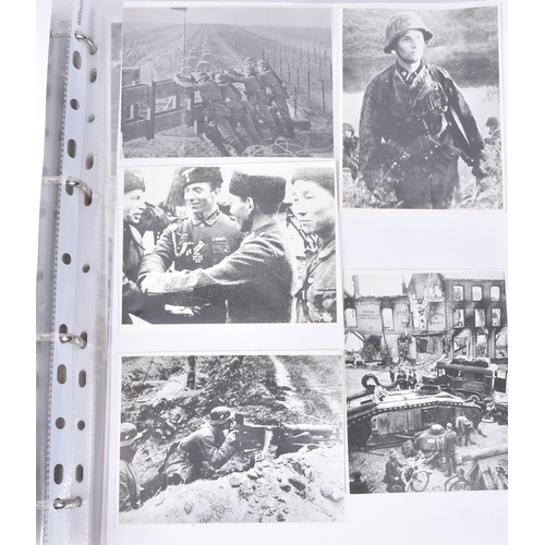 85 - A large collection of assorted WWII Second World War Third Reich Nazi German photographs / propagand... 