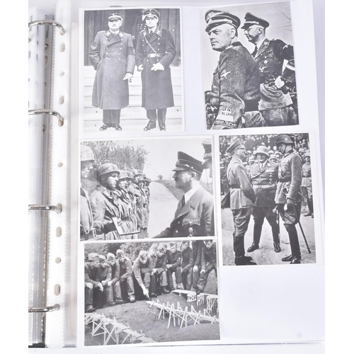 85 - A large collection of assorted WWII Second World War Third Reich Nazi German photographs / propagand... 