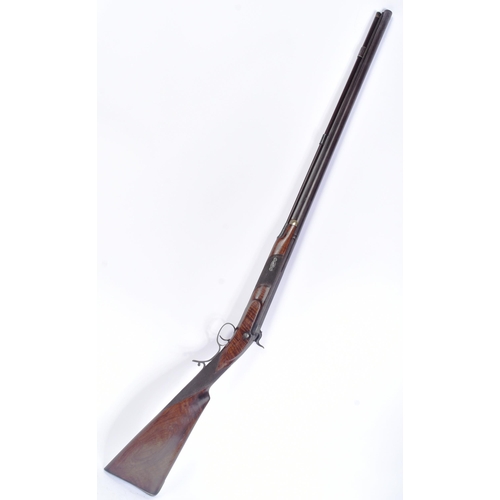 511 - An antique 19th century muzzle-loading percussion rifle. 32