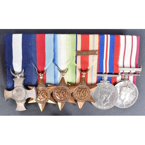 515 - WWII Second World War - medal group and effects of Lieutenant Commander Edric Guy Philip Bromfield K... 