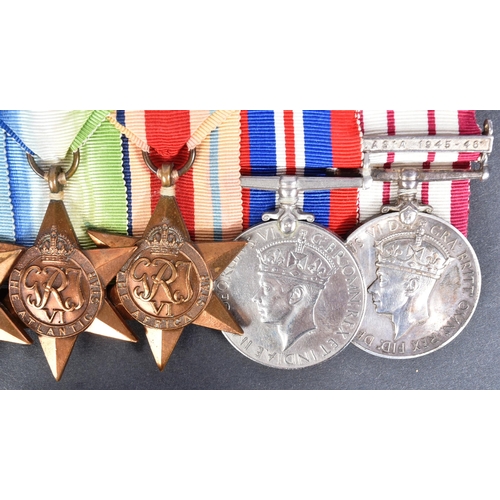 515 - WWII Second World War - medal group and effects of Lieutenant Commander Edric Guy Philip Bromfield K... 