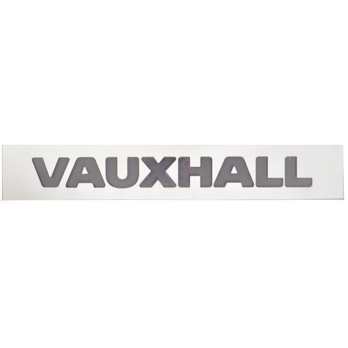 121 - Vauxhall - A contemporary point of sale showroom / forecourt sign for Vauxhall. The sign of acrylic ... 