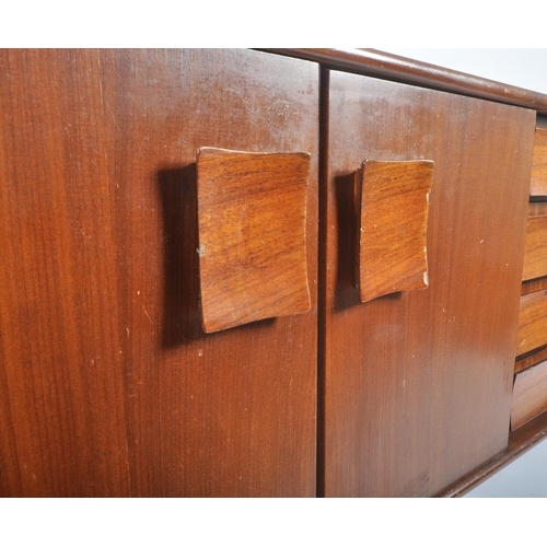 140 - Elliots of Newbury - EON - Zebrano - A retro vintage mid 20th century circa 1960s teak wood & zebran... 