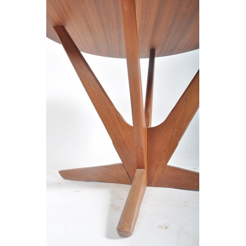 16 - Søren Holger Georg Jensen for Kubus - A retro vintage mid 20th century circa 1960s teak marquetry in... 