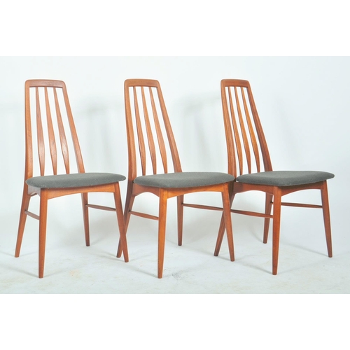 170 - Niels Koefoed for Hornslet Møbelfabrik - Eva Chair - A set of six retro 20th century 1960s Danish de... 