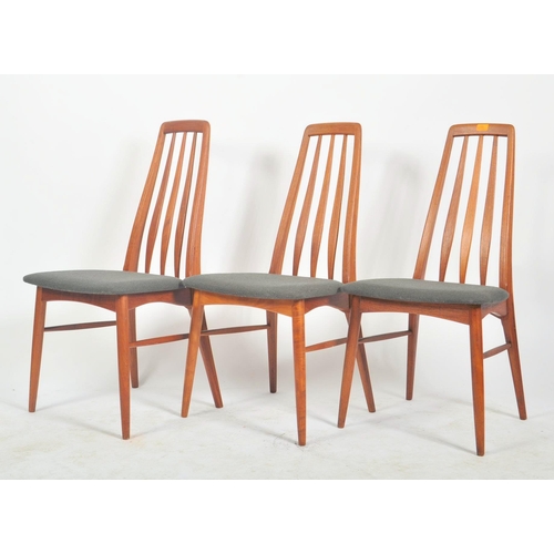 170 - Niels Koefoed for Hornslet Møbelfabrik - Eva Chair - A set of six retro 20th century 1960s Danish de... 