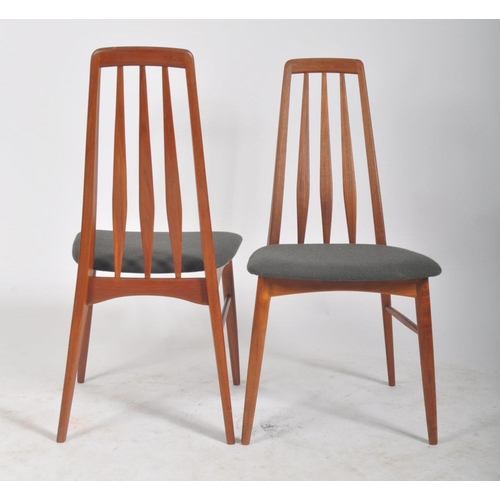 170 - Niels Koefoed for Hornslet Møbelfabrik - Eva Chair - A set of six retro 20th century 1960s Danish de... 